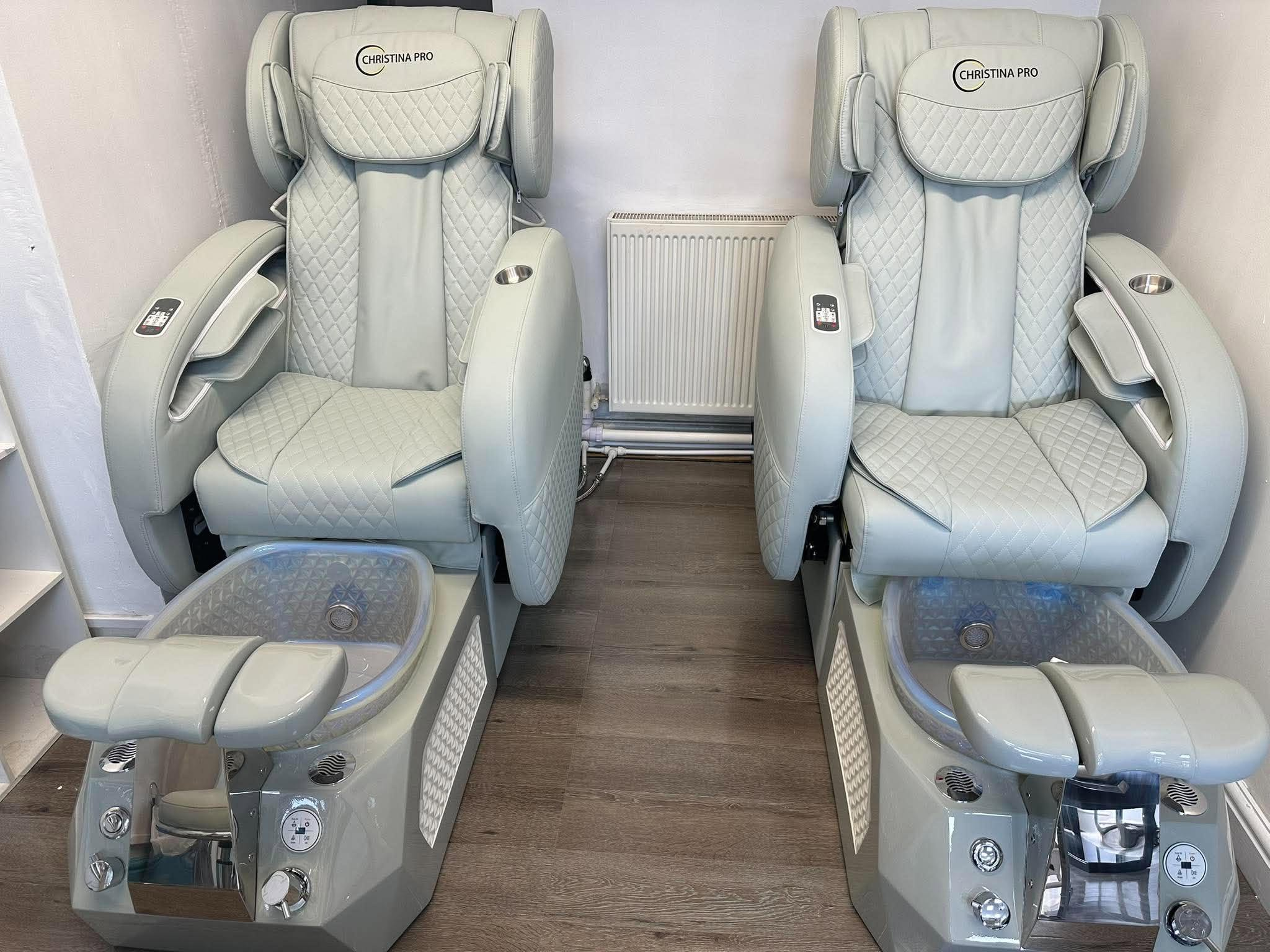 Relaxing pedicure treatment